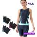  фитнес купальный костюм женский раздельный женский filler FILA безрукавка сорван предотвращение body type покрытие 15 номер 17 номер 19 номер большой размер 