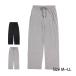  салон брюки длинный длина женский девочка талия резина relax брюки брюки салон одежда M L LL