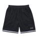 Arch hem line shorts[B125133]black/slate