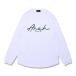 Arch gobelin fabric logo L/S tee[T325123]white