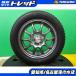  Tanto N-BOX и т.п. Bridgestone BLIZZAK VRX2 155/65R14 б/у зимний aluminium 4 шт. комплект 14 -дюймовые колесные диски комплект Dayz N-ONE