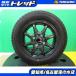  жизнь Wagon R и т.п. PRACTIVA ICE BP02 155/65R13 б/у зимний aluminium 4 шт. комплект 13 -дюймовые колесные диски комплект Moco Zest Palette 