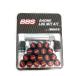 BBS  졼󥰥饰ʥå ֥å x å M12 P1.5 P1.25 ޥåɼ ۥʥå 졼󥰥ʥå Racing Lug Nut(Red)