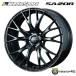 4�ܹ���������̵�� Weds Sport SA-20R SA20R 18x7.5J 5/100 +45 WBC ���������֥�å����ꥢ�� 1�ܲ��� ��������Բġ�