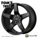 4̵ܹ TOM'S TWF01 18x8.5J 5/114.3 +43 FB եåȥ֥å ʥۥ1ܲ Բġ