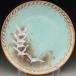  Old Noritake золотой пик Jules лебедь . plate 26cm