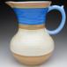 Sherry Swirl Blue кувшин Jug питчер 1912 год античный 