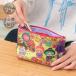 monchichi collaboration print pouch | pouch case multi case lady's .....monchhichi 50 anniversary goods collaboration race costume Mexico 