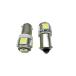 ޤ(MAMEDEN) BA9s G14 LED 5050SMD ԥ180륷󥰥 3å 2ĥå (ۥ磻)