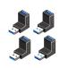 YFFSFDC USB ͥ ľ ץ / USB 3.0 ץ 90 L Type A (a 