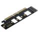 NFHK NGFF M.2 M-Key NVME AHCI SSD - PCI-E 3.0 16x 4X ץ 110mm 80mm