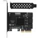  повышение карта супер высокая скорость расширение панель PCIE из 6 порт SATA3.0 жесткий диск 6 порт повышение карта 6G PCIE3.0 GEN3 4X