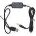 KAUMO USB - DC12V pressure 12W соответствует (DC штекер φ3.5/1.35 центральный плюс ) изменение кабель 1m