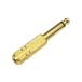 φ3.5mm стерео Mini штекер ( женский ).=φ6.3mm монофонический стандарт штекер ( мужской ). изменение позолоченный specification PLG-N6202GD