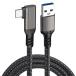 USB Type C кабель L знак 3A внезапный скорость зарядка 10Gbps высокая скорость данные пересылка USB3.2 Gen2 модель c кабель USB-A t