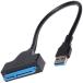 SATA USB изменение кабель SATA USB 2.0 изменение кабель изменение адаптер высокая скорость пересылка 2.5 дюймовый SSD /HDD для коннектор - 