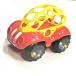  пластик. автомобиль. игрушка [ погремушка & roll ] Buggy * красный 2131-25