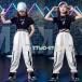  Kids танцевальный костюм выставить hip-hop танцевальный костюм Корея Kids танцевальный костюм hip-hop Dance брюки Cheer Dance hip-hop костюм 