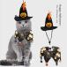  шляпа + шарф Halloween преображение собака для кошка Chan шляпа ошейник для кошки палантин аксессуары Рождество для домашних животных шляпа костюмированная игра товары для домашних животных симпатичный прогулка фотография память 