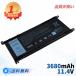 Dell WDX0R 15 (5570)[3680mAh 11.4V] Inspiron 13 5368 5378 7368 соответствует для inspiron 13 7378 высокая эффективность Inspiron 15 5565 5567 сменный аккумулятор 