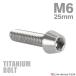 �`�^���{���g M6�~25mm P1.0 �e�[�p�[�w�b�h �Z�p���t�� �L���b�v�{���g �V���o�[ JA105