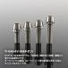 �`�^���{���g M6�~16mm P1.0 ���b�V���[�g�� �L���b�v�{���g �Z�p���t�� �V���o�[�J���[ 1�� JA151 �֘A�摜1