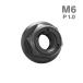  titanium гайка M6 P1.0... прекращение замковая гайка шестигранная гайка черный JA1644