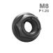  titanium гайка M8 P1.25... прекращение замковая гайка шестигранная гайка черный JA1649