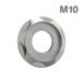  titanium шайба M10 наружный диаметр 23mm рамка-оправа диаметр 16mm Fujitsubo type шайба серебряный цвет JA1675