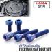  крышка лючка бензобака titanium болт мотоцикл Honda 5 дыра для голубой 5 шт. комплект JA1859