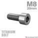 �`�^���{���g M8�~20mm P1.25 �X�g���[�g�L���b�v�{���g �X�����w�b�h �Z�p���t�� �V���o�[�J���[ 1�� JA1999