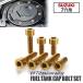  крышка лючка бензобака titanium болт мотоцикл Suzuki 7 дыра для Gold 7 шт. комплект JA250