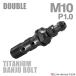  банджо болт 64 titanium M10 P1.0 воздушный bleed ниппель есть da blue black JA2598