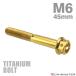 �`�^���{���g M6�~45mm P1.0 �Z�p�{���g �L���b�v�{���g �t�����W�t �S�[���h�J���[ 1�� JA798