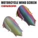 CBR250RR 8BK-MC51 2023 год ~ двойной Bubble экран рейсинг ветровой экран защита прозрачный Rainbow / затонированный Rainbow S-1120