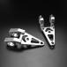 �o�C�N �w�b�h���C�g�X�e�[ �t�����g�t�H�[�N 26mm 27mm 30mm �E�C���J�[����t�\ �A���~���o�� �ėp 2�� �֘A�摜1
