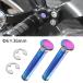  bike step pin Φ6×36mm 2 pcs set E clip attaching SUS304 stainless steel SZ946