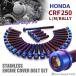 CRF250/L/M/RALLY крышка двигателя блок цилиндров болт 30 шт. комплект из нержавеющей стали Honda car для жарение titanium цвет TB6588
