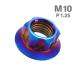 �X�e�����X�i�b�g M10 P1.25 �Z�p�i�b�g �f�U�C���i�b�g �Z���[�g�t�� �Ă��`�^���J���[ TF0200