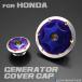  generator cover cap timing hole plug Hunter Cub Dux 125 Monkey 125 CB400SF CB1300SF etc. roasting titanium color × silver TH0309