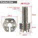 �N���b�`�P�[�u�� �A�W���X�^�[ �ėp M8 P1.25 �X�e�����X �V���o�[ TH0404 �֘A�摜3