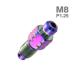  воздушный спускной клапан винт из нержавеющей стали M8 P1.25 воздушный bleed Rainbow цвет TH0612