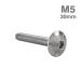  нержавеющая сталь болт M5×30mm P0.8 ракушка head фланец имеется серебряный цвет TR1003