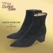  outlet B goods FABIO RUSCONI fabio rusko-ni1344 AMALFI NERO 37 (253011) leather boots lady's woman suede shoes 