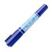 ゼブラ 水性ペン 水拭きで消せるマッキー 青 P-WYT17-BL