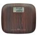 dretec(doli Tec ) весы ад s измерительный прибор корпус шкала цифровой compact тонкий под дерево BS-171DW( темный дерево )