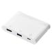  Elecom do King стойка USB-C ступица PD соответствует зарядка &amp; данные пересылка для Type-C/USB3.0/HDMI кабель место хранения белый D