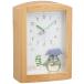  ритм (RHYTHM) Tonari no Totoro глаз ... часы музыкальная шкатулка мелодия имеется Brown to Toro R752N 4RM752MN06