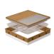  замок восток Techno SPF-R60F12-UA1-IV высота .. type под полом осмотр . изоляция type 600×600
