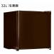 [ не использовался товар / коробка повреждение outlet ] 32L 1 дверь морозилка RM-96TE Brown ROOMMATE